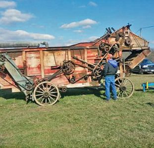 Birdsell Clover Huller Brings Iron Age Ads to Life Image